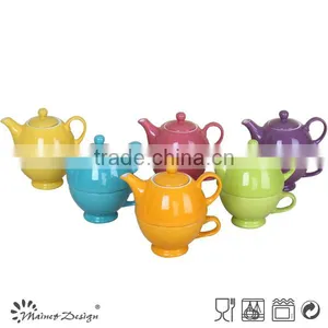 Color Glaze Chinese Tea Pot thumbnail-1