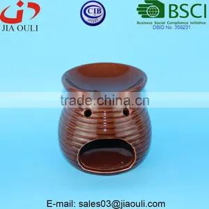 BSCI Audit Factory Brown and Terracotta Ceramic Aroma Diffuser, Essential Oil Diffuser thumbnail-2