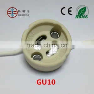 Halogen Porcelain GU10 Lampholder for Led Bulb thumbnail-1