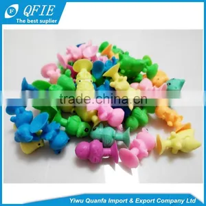 2017 Newest Products Mini Rubber Colorful Cartoon Stikeez Bulk Animal Toys for Coin Machine thumbnail-4