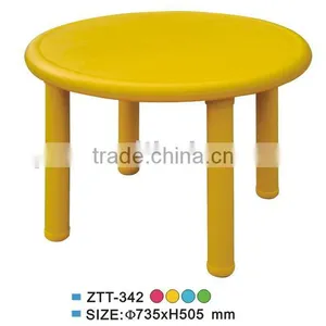 PLASTIC BLOW MOULD ROUND KID'S TABLE thumbnail-1