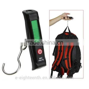 2016 New Arrival 50kg/10g Digital Portable Travel Luggage Hanging Scale G/lb/oz/kg LCD Display thumbnail-1