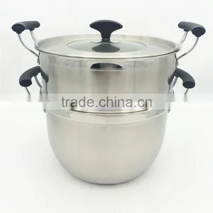 Factory Wholesale SS Soup Pot Industrial Food Steamer thumbnail-2