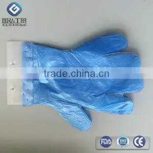 Disposable Food Hadling Hdpe Polyethylene Glove Plastic Transparent Cleaning Cooking Gloves thumbnail-2