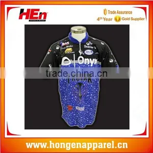 HongEn Apparel Hot Sales Fishing Clothing Fishing Outdoor Wear High School Fishing Teams Jerseys thumbnail-1