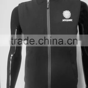 New Design Slim Fit Vest With Collar YKK Zipper thumbnail-3