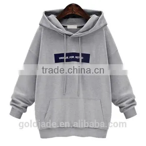 2017 New Style Round Neck Long Sleeve Plain Women Sweater Pullover Hoodies thumbnail-4