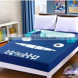 100% Cotton Cartoon Printing Super Soft Baby Crib Fitted Sheet thumbnail-3