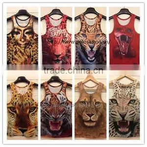 Women Tank Top 3d Printing, 100% Polyester thumbnail-3