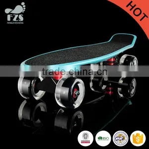 HSJ249 New PP Plastic Cruiser Skateboards for Kids Banana Fish Board thumbnail-3