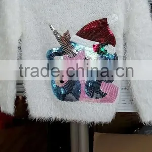 Kids Wholesale Eyelash Knit Christmas Sweater (KS0438) thumbnail-1
