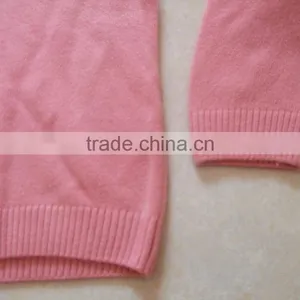 China Latest Fashion Design Children Winter Long Sleeve Wear High Neck Pink Thick Kids Girl Sweater (BKNK5282) thumbnail-2
