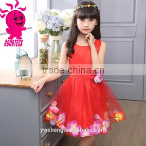 2016 New Wholesaler Princess Dresses Tutu Skirt With Petal thumbnail-4
