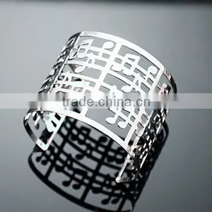 Europe Acoustic Spectrum Design Hollow Bangles for Promotion thumbnail-6