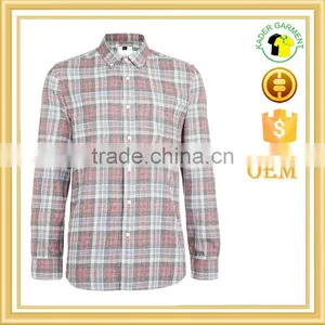 100% Cotton Check Long Sleeve Casual Shirt thumbnail-1