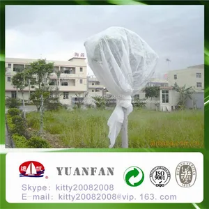 Customization Width and 15-100gsm,PP Non-woven,100% Polypropylene Material Tomato Plant Protective Cover thumbnail-1