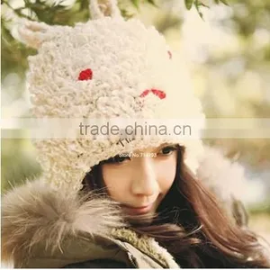 2014 New Cute Winter Hats For Women Warm Twist Knitted Hat Fashion Beanies Women Winter Cap 19089 thumbnail-1