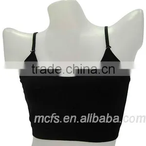 Hot Black Sexy Fancy Bra Top Intimates Ladies Lingerie Bras Women's Seamless Sport Bra thumbnail-1