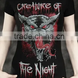 Women t Shirt With Printing/new Design Printing t Shirt/ Custom t Shirt Wholesale China thumbnail-1