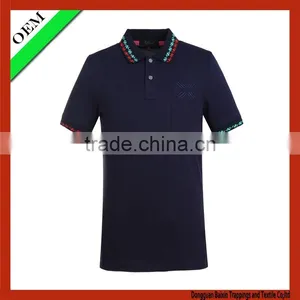 100% Cotton Polo T-Shirt With Short Sleeve thumbnail-3