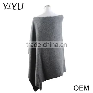 2016 Fashionable Women Grey Knitted Pullover Sweater Erdos Cashmere Sweater thumbnail-3