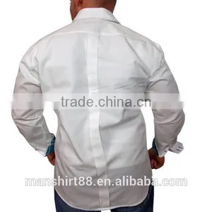 2016 New Wholesale Casual Slim Fit Fashion Wrinkle Free Custom Mens Casual Dress Shirts thumbnail-2
