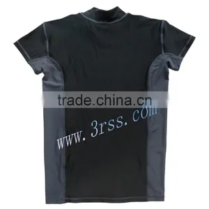 Quick Dry Custom Short Sleeves Men Rash Guard thumbnail-2