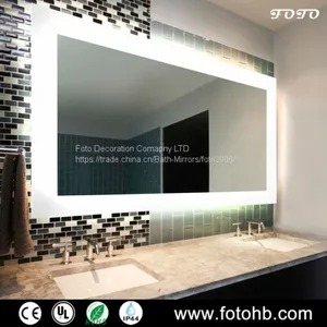 LED Bathroom Backlit Mirror thumbnail-1