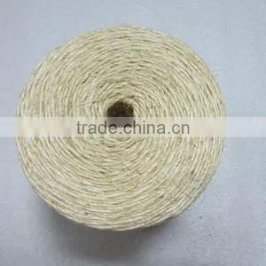100% 0.6S Grade A Sisal Yarn Raw White thumbnail-1