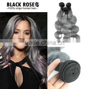 Grade 7A Peruvian Body Wave 2 Tone Ombre Hair Extension, Virgin Hair thumbnail-1