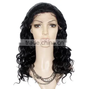 Wholesale 130% Density Body Wave Brazilian Human Hair Extensions Wigs thumbnail-2