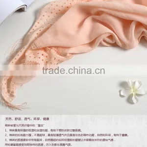 New Fashion Custom Lash Lace Trimming Viscose Hijab Scarf thumbnail-5