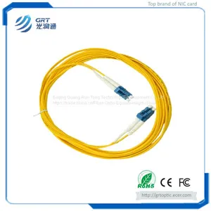 Military Level 1000Mb Gigabit Single Mode Fibre Optic Patch Cord 5m LC Connector for Network Cabling thumbnail-3