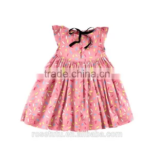 Patterns of Different Professional Custom Wholesale Little Girl Beautiful Cotton Clothing thumbnail-6