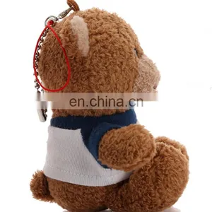 Colorful Wholesale Plush Stuffed Mini Teddy Bear Plush Bear Keychain thumbnail-5