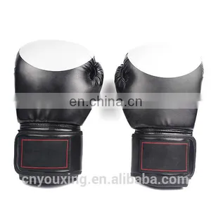 Cheap Boxing Equipment Black Custom Boxing Gloves Oem thumbnail-3
