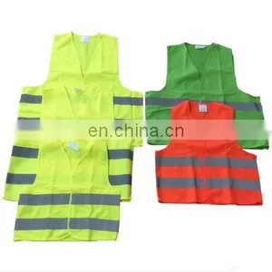 Rodway Polyester Reflective Green Vest Safety thumbnail-1