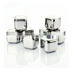 304 Stainless Steel Whisky Stones/ Whiskey Ice Cubes/ Whisky Ice Rocks thumbnail-5