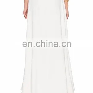 New Fashion White Long Women Skirts China thumbnail-4