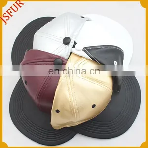 Luxury Gold Four Colour Spring Hat Raccoon Pompom Fur Pompom Cap thumbnail-4