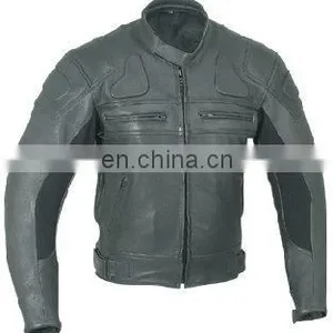 Leather Motorbike Racing Jacket Motorcycle Jacket Racer Motorcycle Jacket thumbnail-1