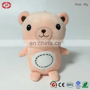 Plush Bear Soft Stuffed Foam Beads Keychain Toy With Sucker thumbnail-1