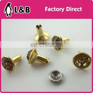 Fashion Custom Garment Decrative Jeans Rivet With Rhinestone thumbnail-5