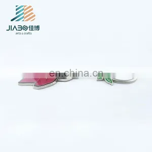 Promotional Custom Made Metal Keychain Print With Epoxy thumbnail-3