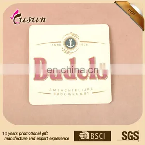 China Supplier Promotional Customized Paper Coaster thumbnail-5