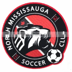Custom Rounded 3d Patches Flocking Badges for Jacket thumbnail-1