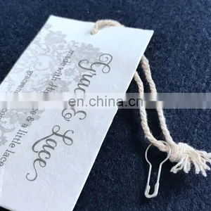 Custom Swimwear Gift Cardboard Swing Hang Tags thumbnail-3