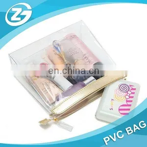 Transparent PVC Makeup Bags With Zipper PVC Plastic Toiletry Bag thumbnail-2