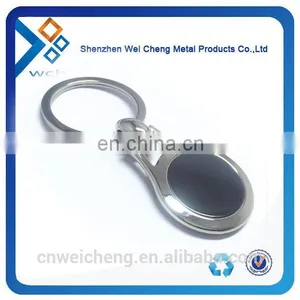 Custom Your Own Engraved Metal Logo Keychain thumbnail-1