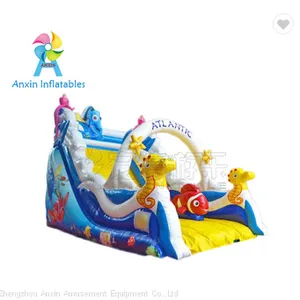 Durable Pvc Material Mermaid Design Inflatable Arch Slide for Children thumbnail-1
